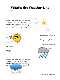 Maybe you would like to learn more about one of these? What S The Weather Handout