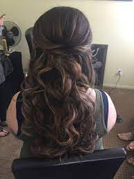 Hair And Makeup Trial Pic Heavy Weddingbee Headband Hairstyles Wedding Hairstyles For Long Hair Down Hairstyles