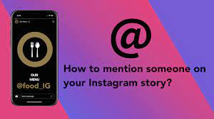 Next, press the right button of your mouse on the white. How To Mention Someone On Your Instagram Story Aischedul