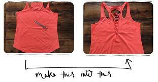 En effet, vous pouvez échancrer davantage votre débardeur en coupant au niveau des bras et du col. Tops Jackets Clones N Clowns