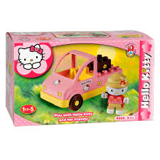 Hello Kitty Car Unico Miniset Thimble Toys
