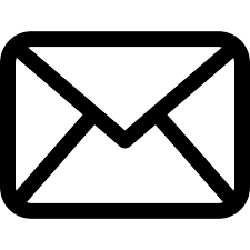 Icono De correo electronico, sobres, contorno, forma, con, redondeado las esquinas Gratis de Simpleicon Communication