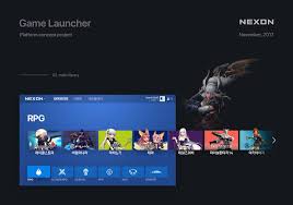 (kr) is responsible for this page. Nexon Game Launcher On Behance