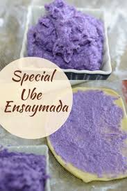 Ube Ensaymada My Simple Sweet And Spice Ensaymada Ube Roll Cake Recipe Ube