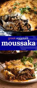 Moussaka Greek Beef And Eggplant Lasagna Recipe Greek Recipes Recipes Greek Dishes