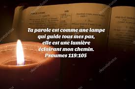 Ta Parole Est Comme Une Lampe Qui Guide Tous Mes Pas Elle Est Une Lumiere Eclairant Mon Chemin Psaumes 119 105 Bible Apps Bible Words