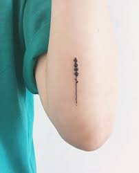 Elbow Black And White Lavender Tattoo Lavender Tattoo Tattoos Black And White Flower Tattoo