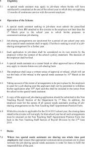 Sna international marine archaeologist job in joint base pearl. Job Sharing Scheme For Special Needs Assistants In Recognised Primary And Post Primary Schools Pdf Free Download