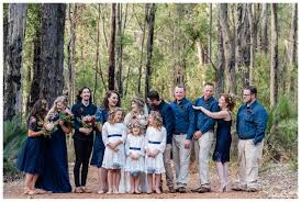 Emily Brendan 24 11 18 Nanga Bush Camp Wedding Mandurah To Perth Wedding Family Photographer Trish Woodford Photography Camp Wedding Bridal Theme Blue Bridal