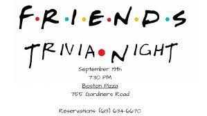 Aeronaut brewing company · 5. Friends Trivia Night On October 10 2018 Toronto Com