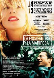 La Escafandra Y La Mariposa 2007 Francia Dir Julian Schnabel Drama Baseado En Feitos Reais Enfermidade Dvd Cine 1130 Art In Motion Peliculas Indie