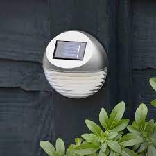 Enjoy free shipping & browse our selection of outdoor solar lights, including solar garden lights, solar path lights and more! Solar Powered Fence Light Silver Garden Solar Lights B M