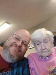 Thanks for the add! This may be my favorite photo of my grandfather and  grandmother, Byron G. "Barney" Allen and Elsa Erickson Allen, taken ca.  1975 at their home