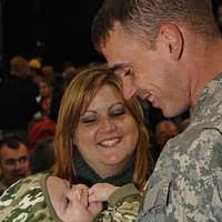 Capt. Lance Royce stands in front of the formation