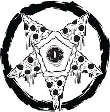 I Want Pizzaaaa Satan Drawing Pizza Art Creepy Art
