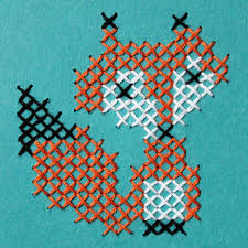 From embroidery kits for beginners, needle felting kits and cross stitch patterns to weaving supplies, embroidery accessories and craft inspiration, you can find everything you need with us. How To Cross Stitch On Paper A Fox And An Owl Loulou Downtown