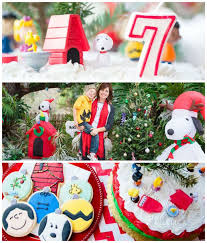 30 christmas in july party ideas. Kara S Party Ideas Charlie Brown Christmas Snoopy Inspired Birthday Party Kpi