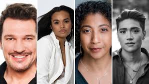 The cast and creatives of '& Juliet'