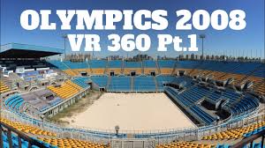 24 volleyball teams and 48 beach volleyball teams, total 386 athletes, participated in the tournament. Vr 360 Tour Beijing Olympic Beach Volleyball Court Part 1 Youtube