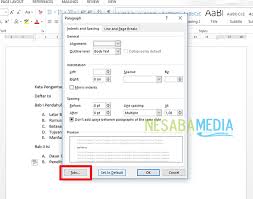 2 Cara Membuat Titik Daftar Isi Otomatis Di Word 100 Rapi
