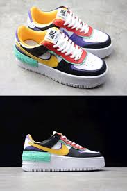 Top Fashion Promotion Nike Air Force 1 Shadow Black Yellow Green In 2020 Nike Air Force Nike Air Fashion Promotion