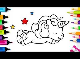 We have loads of fun making things with unicorns including our free unicorn printable activty pack, unicorn rainbow coloring pages, and our starbucks unicorn drink diy costume. How To Draw A Cute Unicorn Cute And Easy Bodraw Youtube Animal Illustration Art Unicorn Drawing Drawings