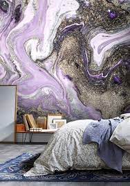 Wallpaper Sparkles Silver Violet Abstract Design Vinyl Self Adhesive Wallpaper Vinyl Wallpaper Unique Wallpaper