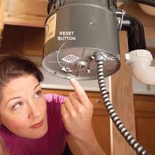 Hit The Reset Button Under Your Garbage Disposal To Turn It Off When Repairing Safety Garbagedisposal Kitchenplumbing Home Repair Appliance Repair Repair