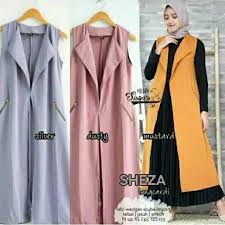 Maybe you would like to learn more about one of these? Harga Long Cardigan Blezer Terbaik Outerwear Fashion Muslim Agustus 2021 Shopee Indonesia