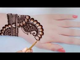 One other big thing that about round mehndi design is it is also very easy to draw it on your hands. Youtube Video Back Hand Mehndi For Beginners Easy And Latest Back Hand Mehndi For Wedding New Stylish Eid Mehndi Handmade Video