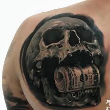 See more ideas about skull tattoos, skull art, skulls drawing. 101 Best Money Tattoos For Men Cool Design Ideas 2021 Guide