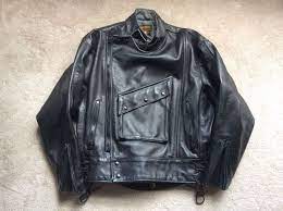 Vanson Leathers Swedish Motorcycle Police Jacket Size 40 Police Jacket Black Leather Biker Jacket Black Leather Motorcycle Jacket
