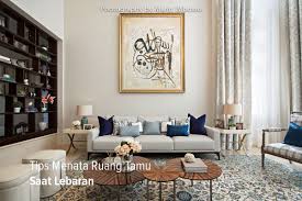 Lakukan dekorasi centrepiece di meja makan sebaik mungkin. Desain Ruang Tamu Lebaran Kreatif Adseneca