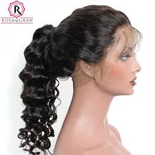 Brazilian Loose Wave 250% Density Lace Front Wig Full Lace Human Hair Wigs