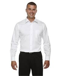Devon Jones Dg530 Mens Crown Collection Solid Stretch Twill Shirt
