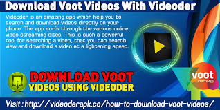 Download Voot Videos With Videoder Website Http Videoderapk Co How To Download Voot Videos Online Video Streaming Download Video Videos