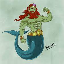 Photos of the spongebob squarepants (show) voice actors. Rosso Savior On Twitter King Neptune Fanart A Fanart Of The First King Neptune That Appeared In Spongebob The One That Was A Beefcake Kingneptune Fanart Https T Co Owhgzlgwpg