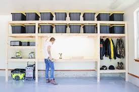 Need more garage storage space? Nice 36 Inspiring Garage Organization Hacks Ideas Garage Storage Shelves Garage Storage Garage Wall Storage