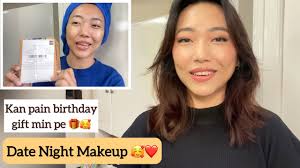 Birthday Makeup || Gift Unboxing 🎁💝🥰
