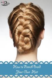 I'd love if you'd comment on this to tell me which approach is most useful (or if i should keep trying several ways to do it). How To French Braid Your Own Hair In 11 Easy Steps Photos Cafemom Com