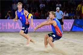 These two norwegians, whose total height is nearly 13 feet (anders mol is almost 6 feet 7 inches tall and christian sørum 6 feet 4 inches tall), impose themselves on. Norway S Mol And Sorum Secure Men S Gold And Record Prize At Fivb Beach Volleyball World Tour Finals