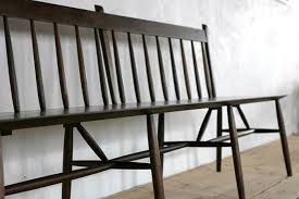 wooden spindle benches
