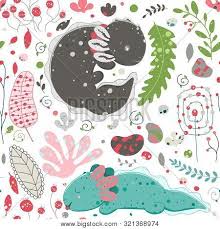 Cute animal drawing, funny cartoon illustration. Axolotl Images Illustrations Vectors Free Bigstock