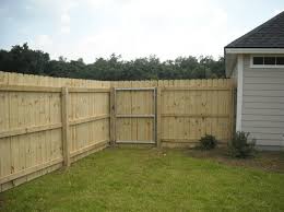 You see a wooden fence. Wooden Fencing In Valdosta Ga Sims Fence Company