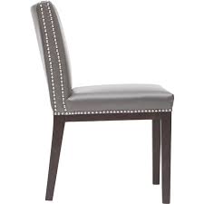 The cheapest offer starts at £20. Grey Leather Dining Chair