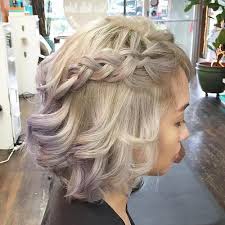 Add some flair to your look & get inspired with once you master the classic french braid, you can learn different variations of it such as dutch braid your hair with a weave to add fullness and length to the style. 40 Gorgeous Braided Hairstyles For Short Hair Tutorials And Inspiration