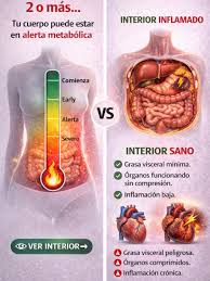🔬 INFLAMACIÓN SILENCIOSA: lo que no ves… sí importa La inflamación  metabólica no comienza con dolor. Comienza con señales pequeñas: cansancio  después de comer, abdomen duro al final del día, ansiedad por