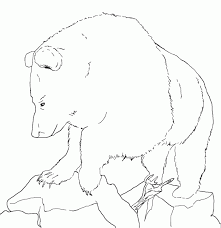 Keep your kids busy doing something fun and creative by printing out free coloring pages. Grizzly Bear Coloring Pages Coloring Home