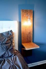 From Etsy Industrial Nightstand W Built In Cage Lamp Bedroom Night Stands Unique Table Lamps Rustic Side Table
