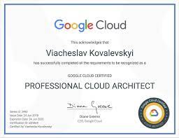 Learn the skills needed to be successful in a cloud architect role · prepare for the professional cloud architect certification · learn about the infrastructure . Viacheslav Kovalevskyi Di Twitter New Shiny Googlecloud Certificate From Google Google Cloud Certified Professional Cloud Architect Now I Have A Full Set All The Prep Material Can Be Found On Coursera